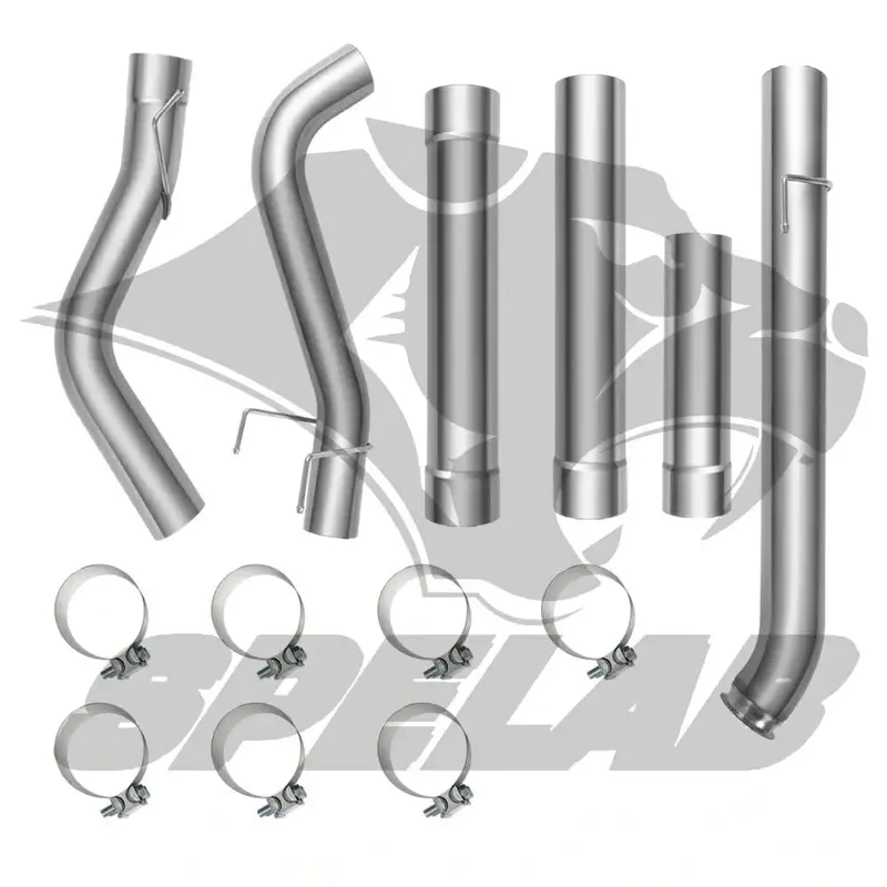 4"/5" Downpipe-Back For 2019-2025 Dodge Ram 6.7L Diesel W/Dpf Delete/Race Pipe | Spelab 2