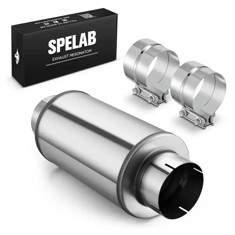 4''/5'' Stainless Steel Diesel Muffler For Dodge Ram Diesel Duramax Powerstroke |Spelab 2