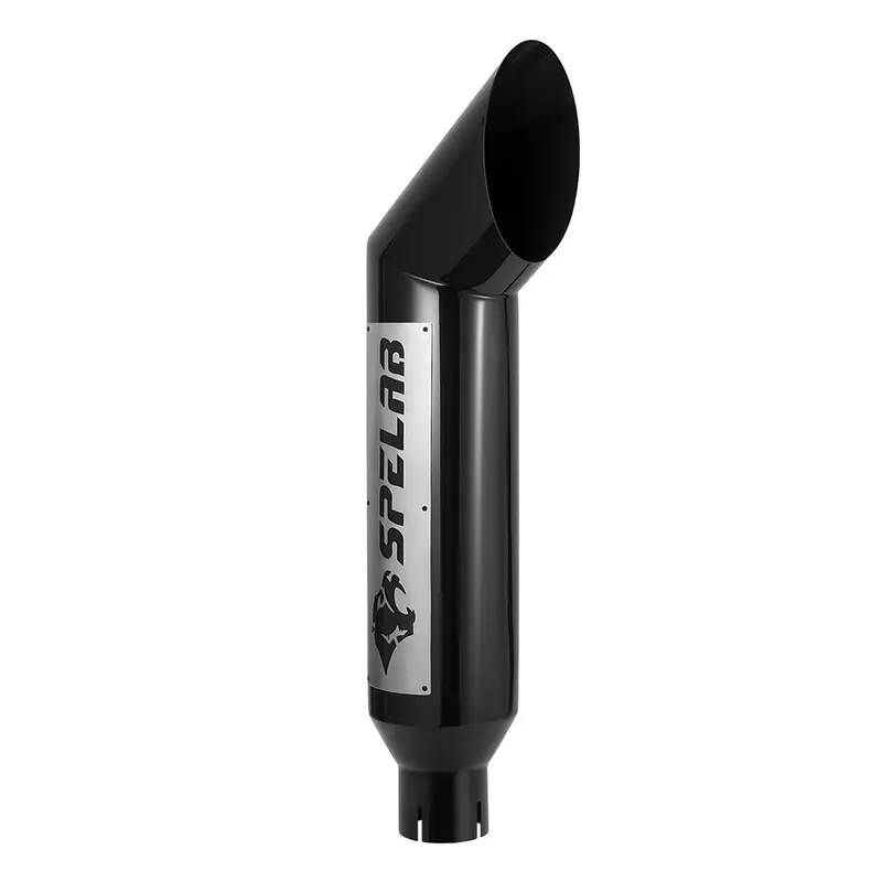 4"/5"Inlet 7"/8"Outlet 36"Tall Exhaust Stack Tip For Pickup 1