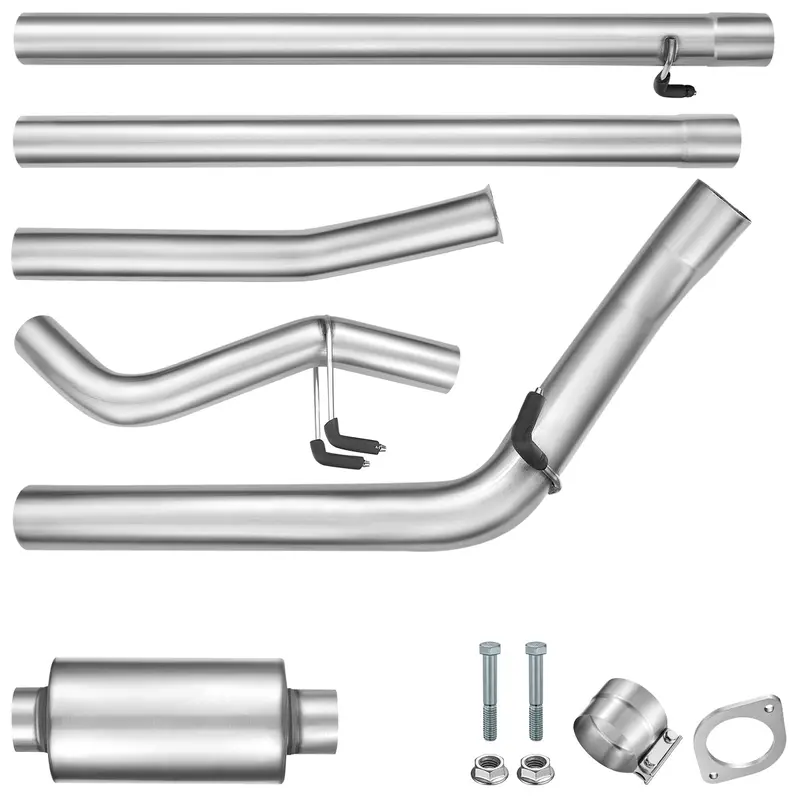 4‘’ Downpipe-Back Cab&Chassis 2011-2019 Ford 6.7 Powerstroke Dpf Delete Race Pipe | Spelab 2