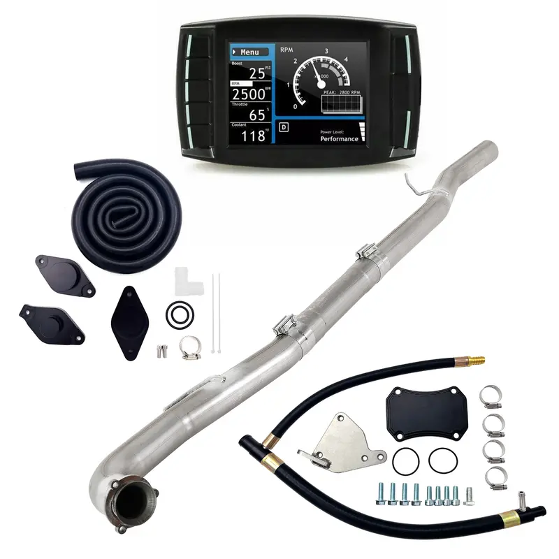4" Dpf/Def/Egr/Ccv Delete 2015.5-2016 6.6L Lml Duramax All-In-One Kit 1