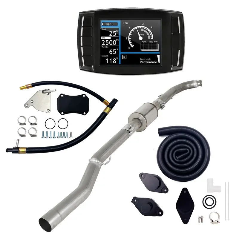 4" Dpf/Egr/Def/Ccv Delete 2011-2015 6.6L Duramax Lml All-In-One Kit 1