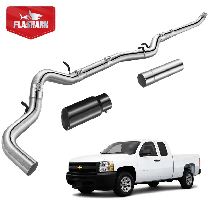 4″ or 5″ Race Pipe for DPF Delete on 2007.5–2010 LMM 6.6L Duramax Trucks