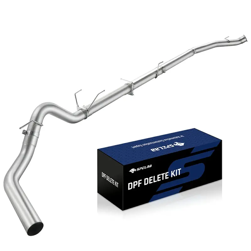 4" Turbo-Back Exhaust Dpf Delete For 2007.5-2009 Dodge Ram 6.7L Dielsel 2500 3500 1