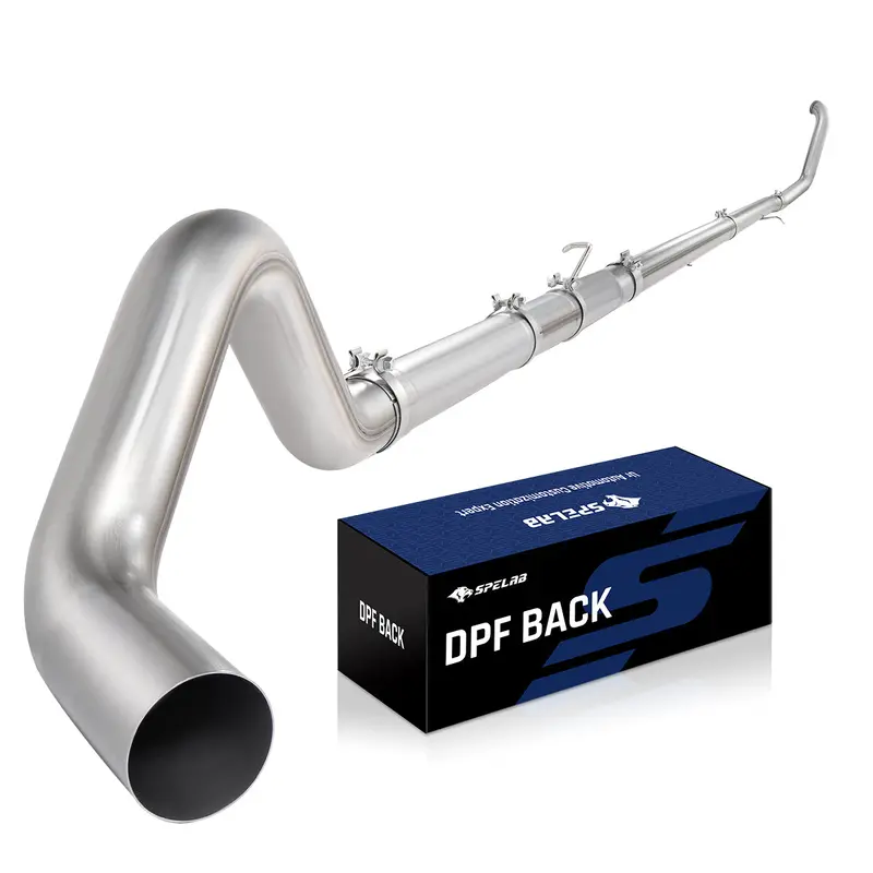4‘’ Turbo-Back Exhaust System No Muffler For 1999.5-2003 Ford F-250 F-350 7.3L Powerstroke 1