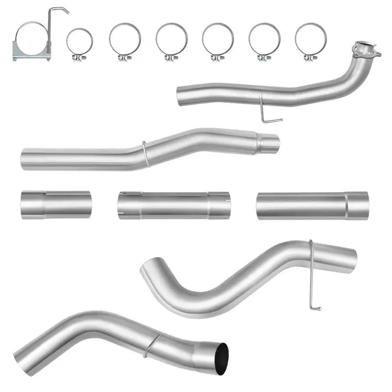 5" Downpipe-Back 2015.5-2016 Lml 6.6 Duramax Dpf Delete Race Pipe | Spelab 2