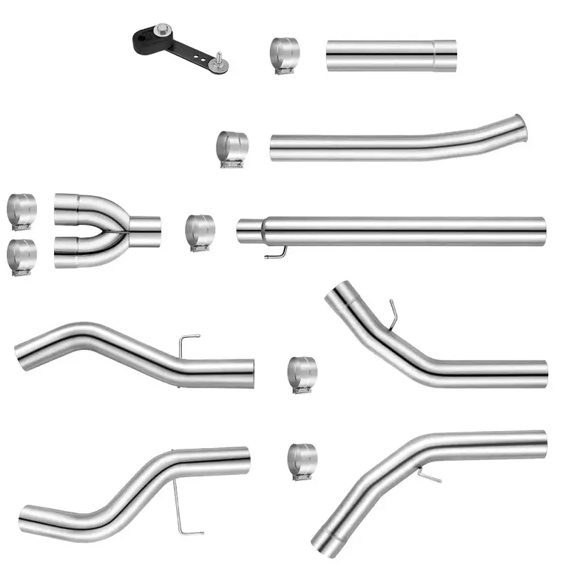 5" Downpipe Back Dual 2011-2019 Ford 6.7L Powerstroke Dpf Delete Race Pipe |Spelab 2