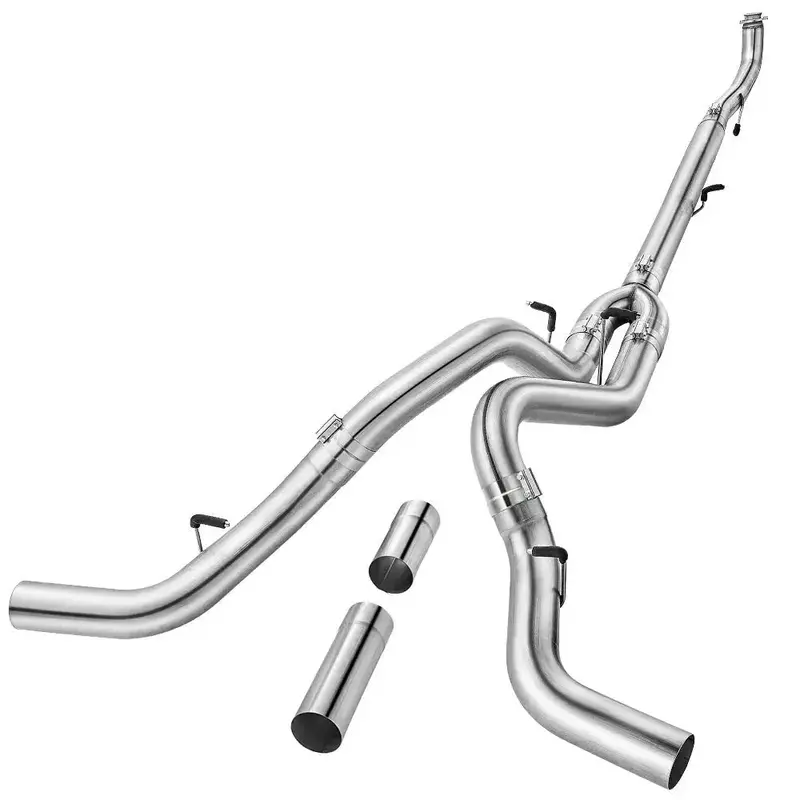 5'' Downpipe Back Duals 2011-2016 Lml 6.6L Duramax Dpf Delete Race Pipe Gm 2500/3500 1