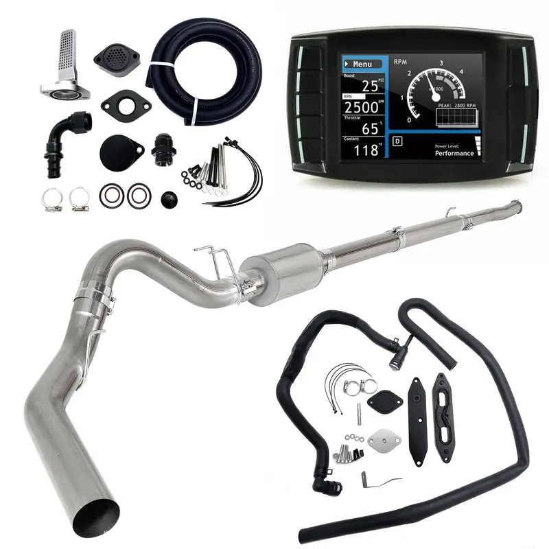 5" Dpf/Egr/Def/Ccv Delete 2011-2019 6.7L Ford Powerstroke All-In-One Kit 1