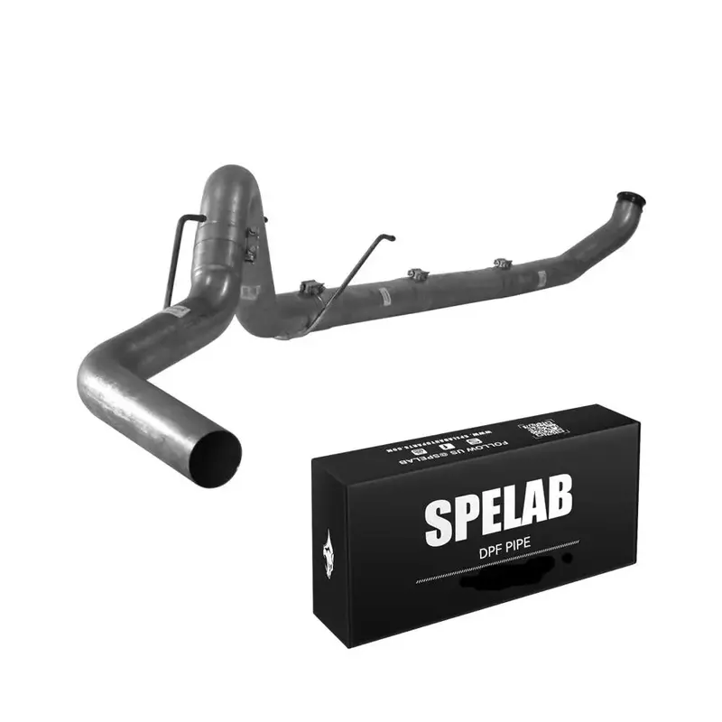 5" Turbo-Back For 2003 Dodge Ram 5.9L Diesel Dpf Delete Race Pipe | Spelab 2