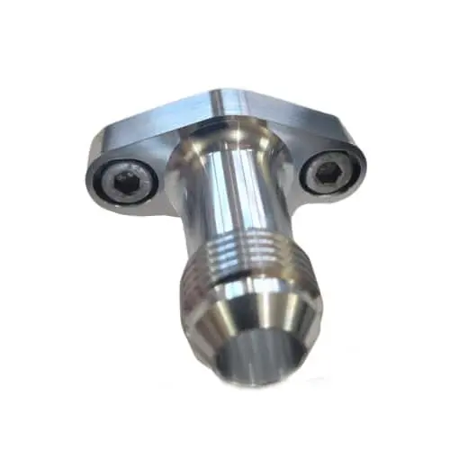 65Mm Billet 12An Turbo Drain Oil Flange For Mid-Frame And Large-Frame Turbochargers 2