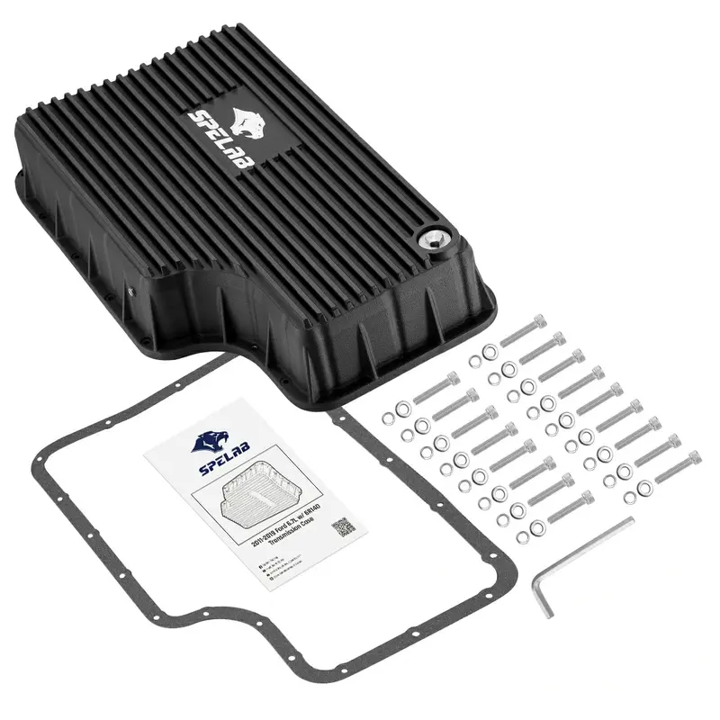 6R140 Transmission Pan For 2011-2019 Ford 6.7L Powerstroke F250 F350 F450 |Spelab 2