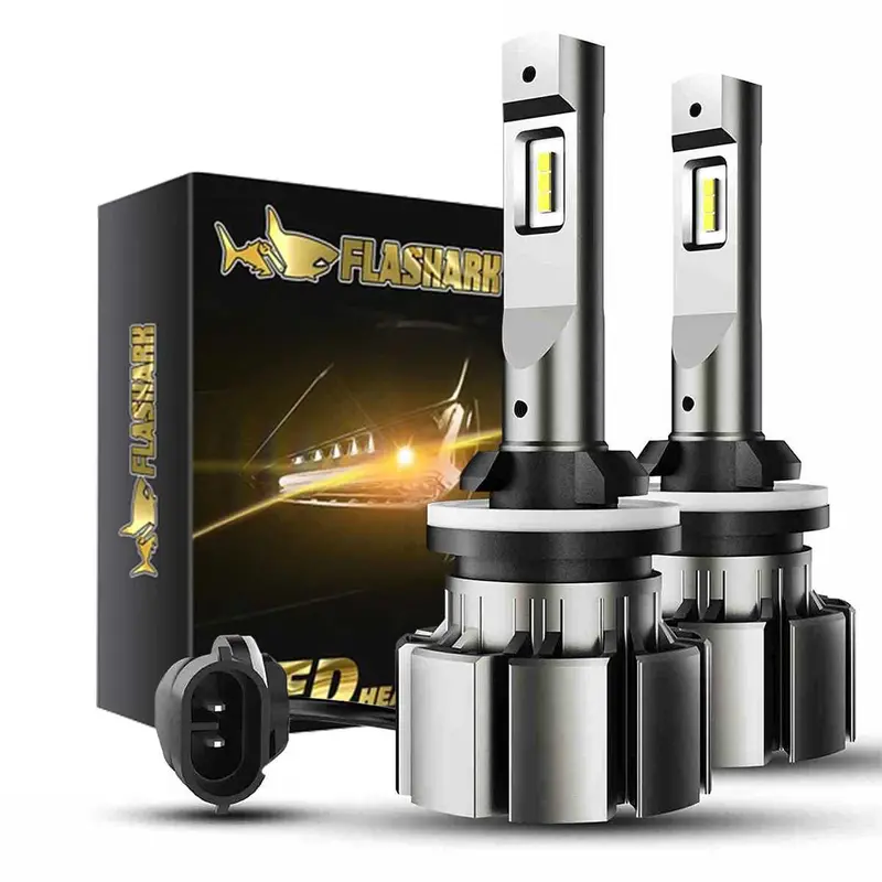 880 Led Fog Light Bulbs 10W 6000Lm 6000K For Honda Civic (2016-2022), Toyota Corolla (2018-2022), And More | 2 Bulbs 1