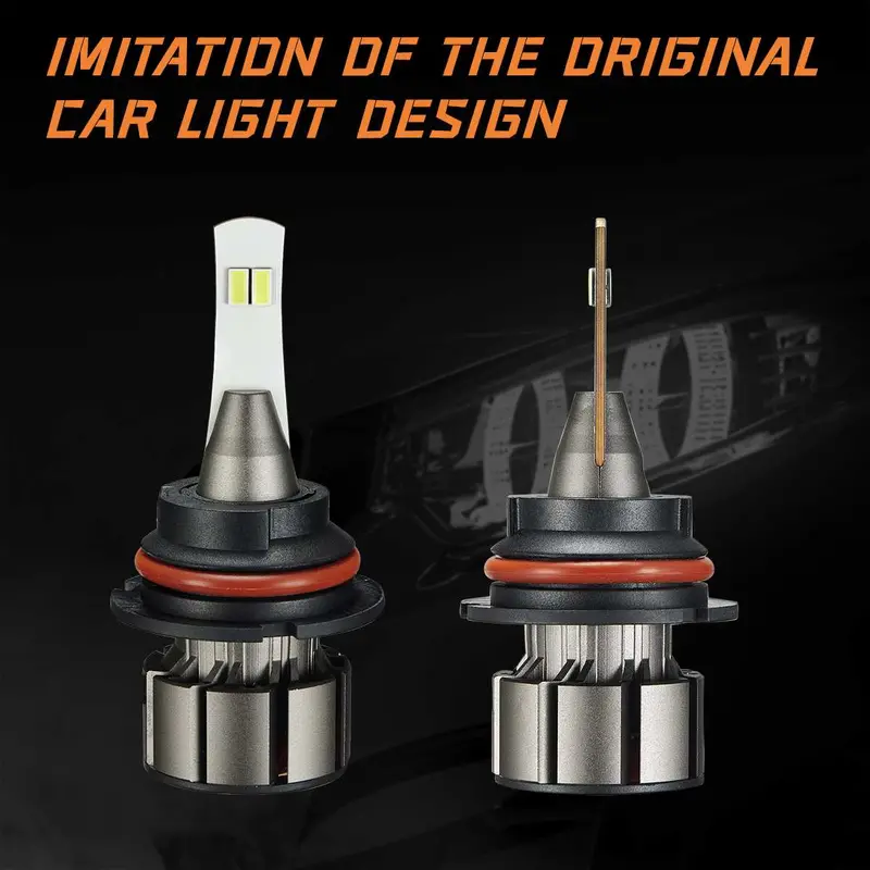 9004 Hb1 Led Headlight Bulbs 18W 6000Lm 6000K | 2 Bulbs For Acura/Buick/Cadillac/Chevrolet/ 2