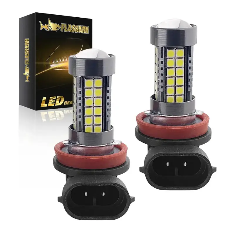 9005 H4 H7 H11 Led Fog Light Bulbs 15W 6000K | 2 Bulbs For 2005-2015 Toyota Tacoma 2008-2010 Toyota Highlander And More 1