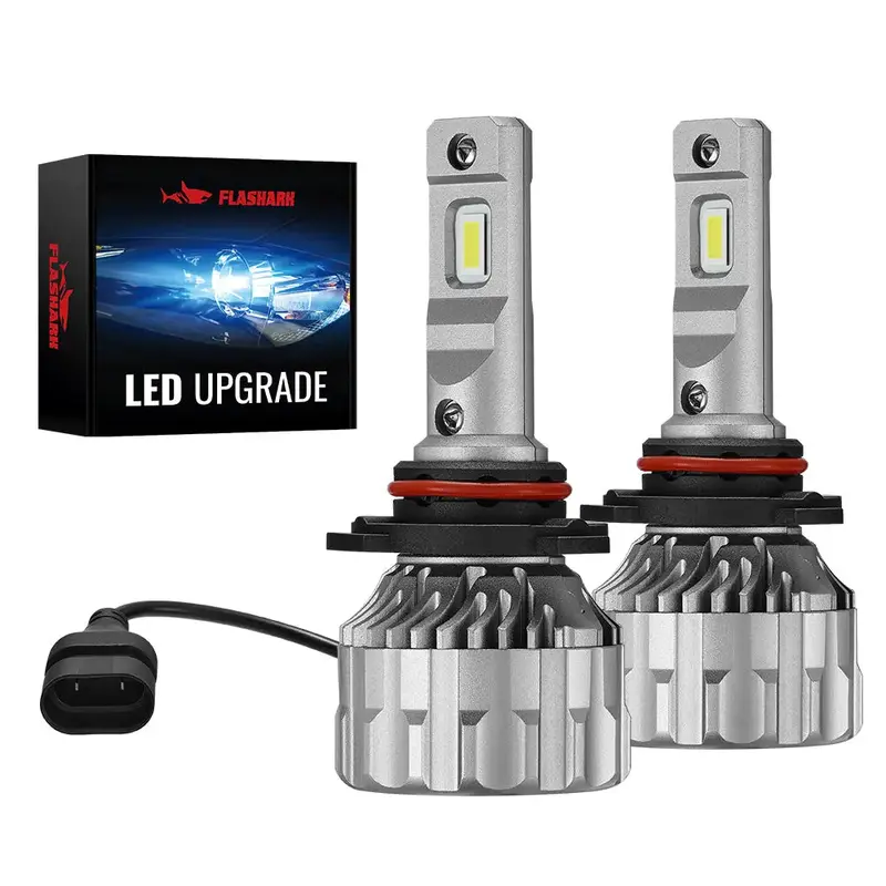 9005/Hb3 9006/Hb4 120W 6500K 22000Lm White Ip67 Led Headlight Bulbs 2 Pairs 2