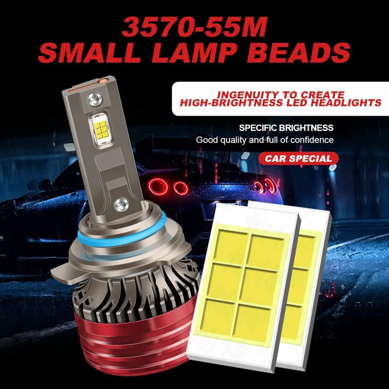 9005/Hb3 9012 H11 H7 H4 Led Headlight Bulbs 110W 6400Lm 6000K Super Bright White | 2 Bulbs For Chevy/Ford/Dodge/Jeep/Bmw/Nissan/Toyota/Honda 2