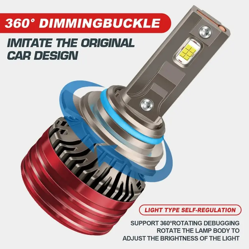 9005/Hb3 9012 H11 H7 H4 Led Headlight Bulbs 110W 6400Lm 6000K Super Bright White | 2 Bulbs For Chevy/Ford/Dodge/Jeep/Bmw/Nissan/Toyota/Honda 3