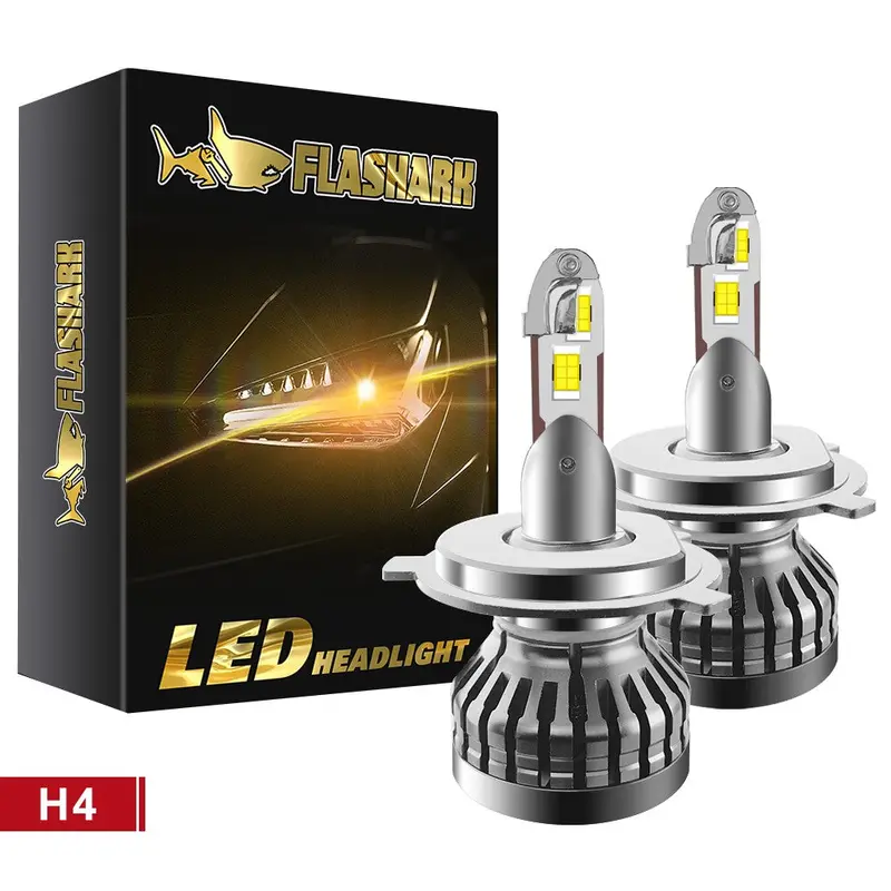 9005/Hb3 H4 H7 H11 H13 Led Headlight Bulbs 80W 6400Lm 6000K 2 Bulbs 2