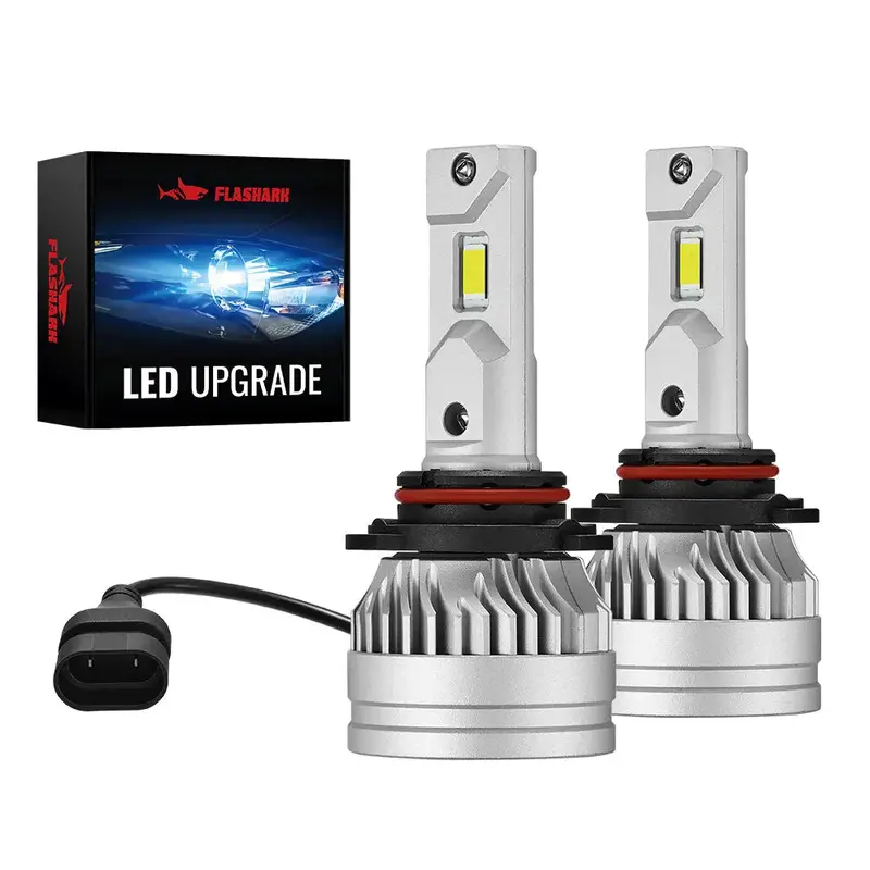 9006/Hb4 Led Headlight Bulbs 100W 6500K ‎22000Lm White 2Pcs For Chevrolet/Ford/Gmc//Toyota/Dodge/Honda/Nissan/Lexus/Jeep/Mazda 1