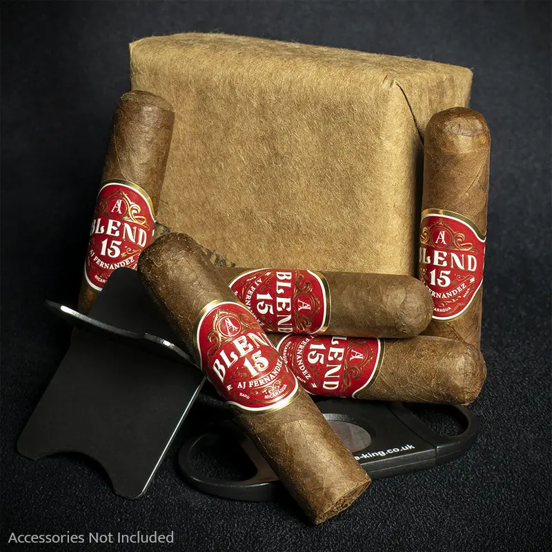 A.J. Fernandez Blend 15 Nicaragua Short Robusto Cigars - Pack Of 15 1