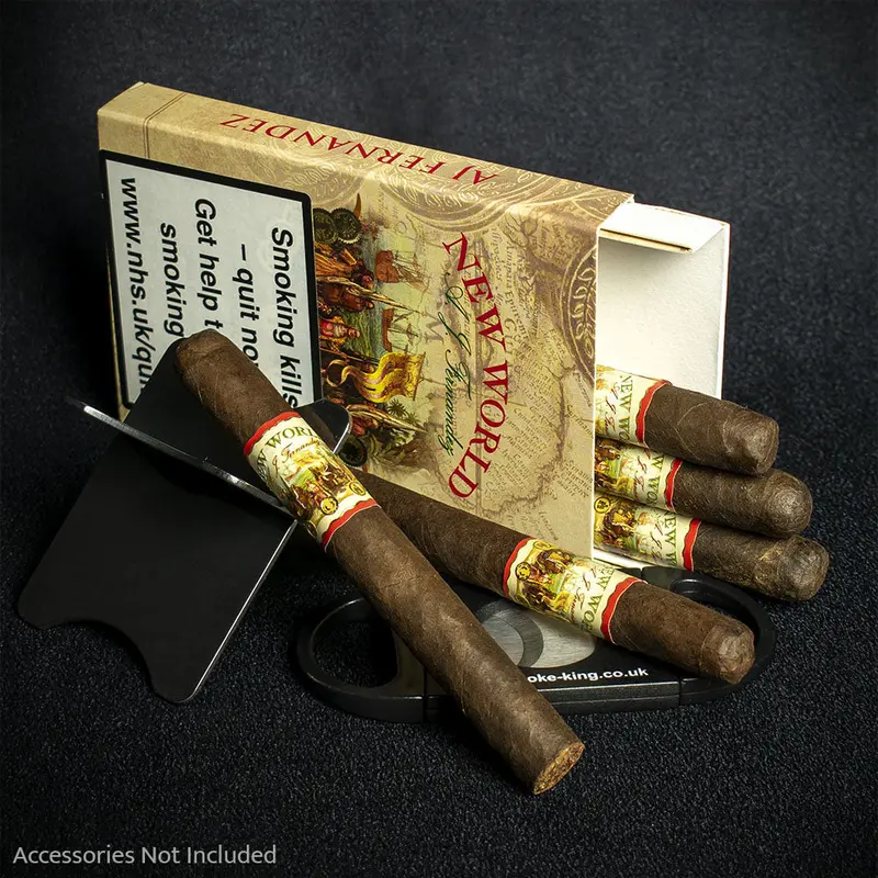 A.J. Fernandez New World Oscuro Nicaraguan Petit Corona Cigars - Pack Of 5 1