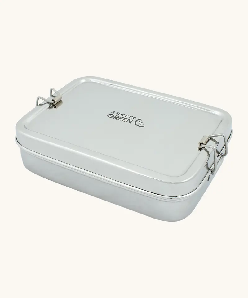 A Slice Of Green Large Lunch Box & Mini Container 1