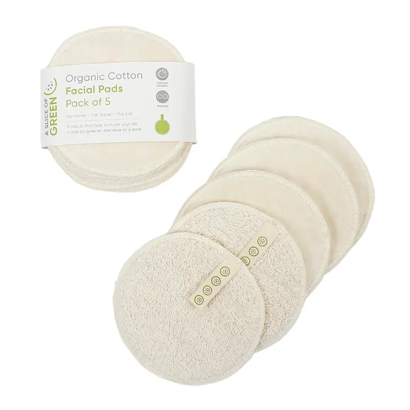 A Slice Of Green Organic Cotton Facial Pads 1