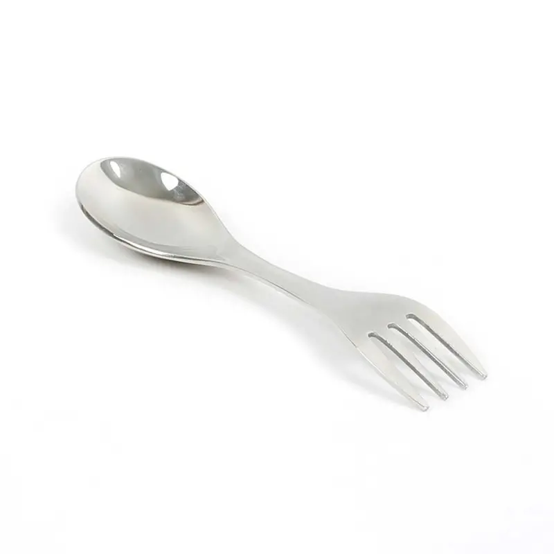 A Slice Of Green Stainless Steel Spork 1