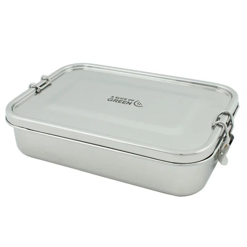 A Slice Of Green Yanam Leak Resistant Lunch Box 21.5 X 14.5Cm 1