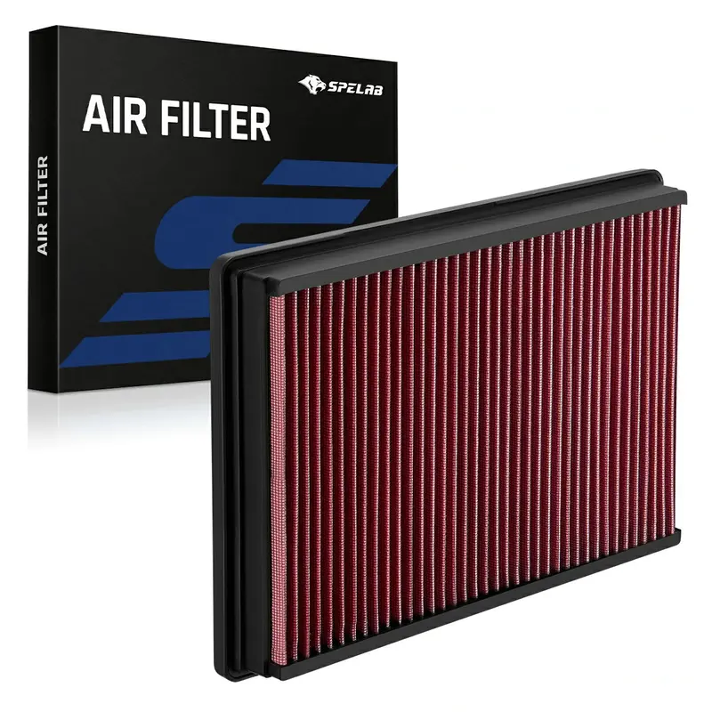 Air Filter Compatible With 2002-2019 Dodge Ram Truck V6/V8/V10 (1500, 2500, 3500, 4500, 5500) 2