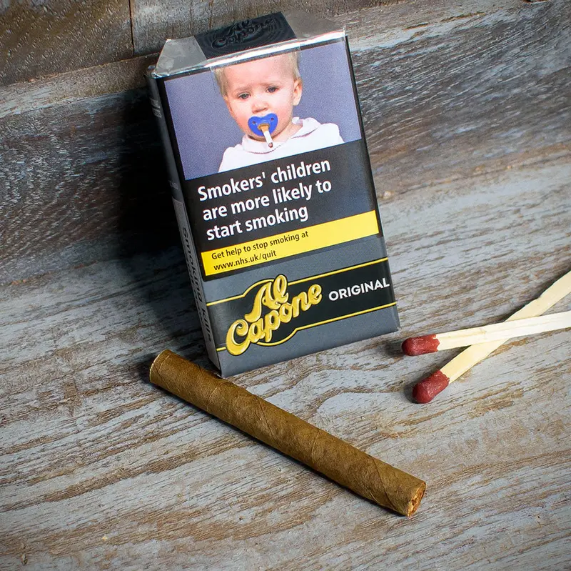 Al Capone Pockets Original Filter Cigarillos - Pack Of 10 1