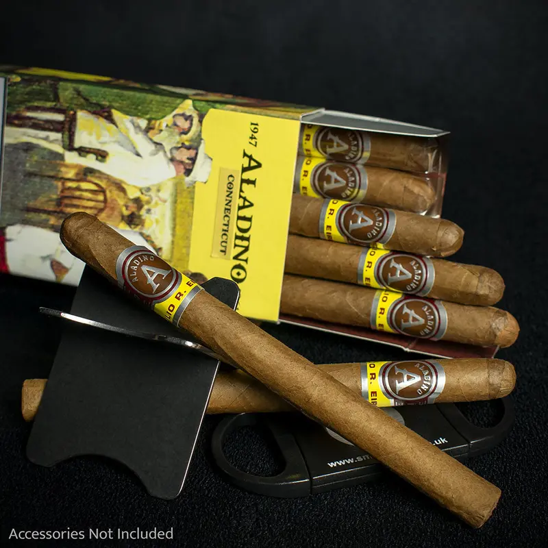 Aladino Connecticut Santi Cigars - Pack Of 10 1