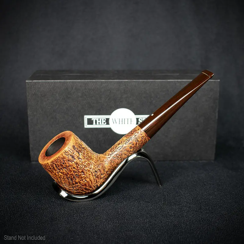 Alfred Dunhill White Spot Briar Smoking Pipe - County 5103 2