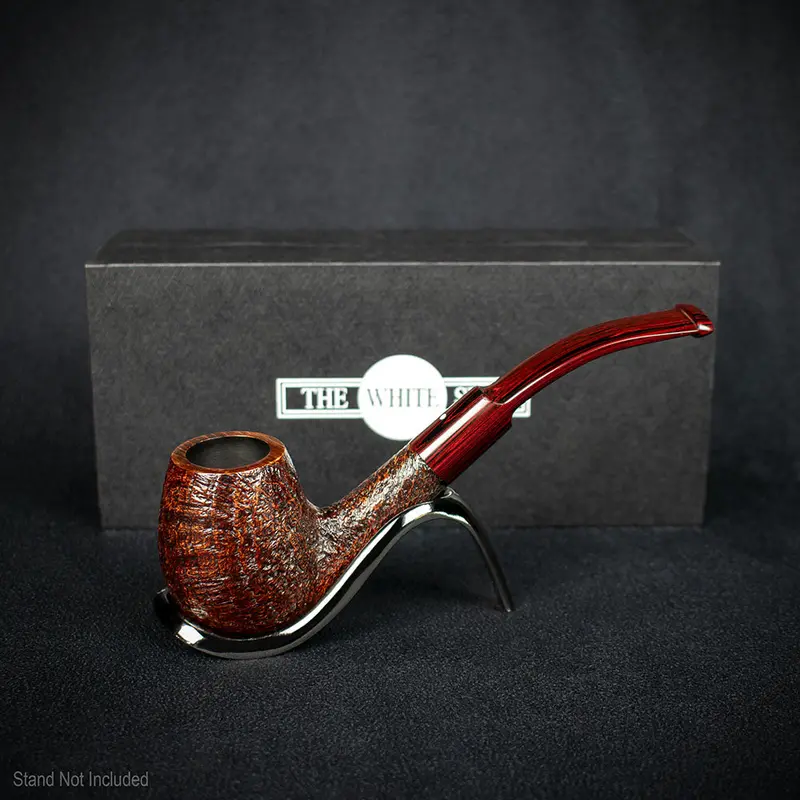 Alfred Dunhill White Spot Briar Smoking Pipe - Cumberland 5213 2