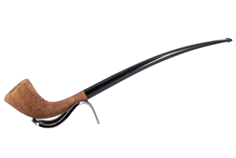 Alfred Dunhill White Spot Briar Smoking Pipe - Tanshell Limited Edition Alphorn 1