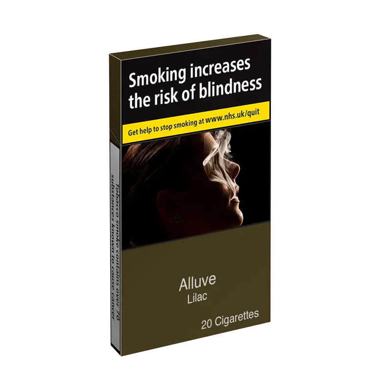 Alluve Lilac Superslims - 20 Cigarettes 1