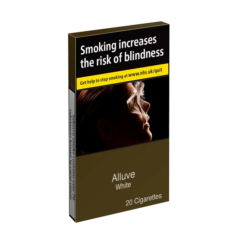 Alluve White Superslims - 20 Cigarettes 1