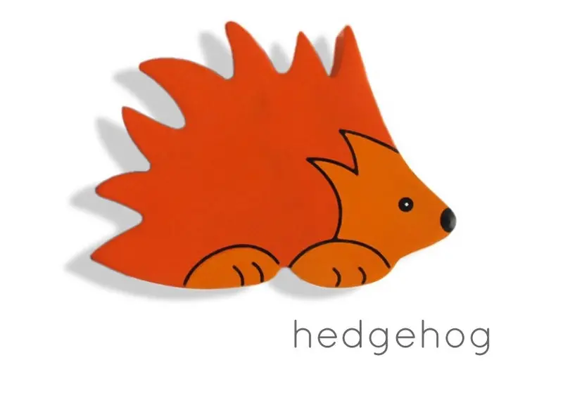 Alphabet Jigsaws 1X Countryside Animal Magnet 3