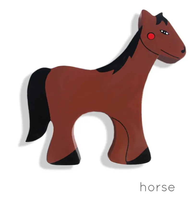 Alphabet Jigsaws 1X Farm Animal Magnet 1