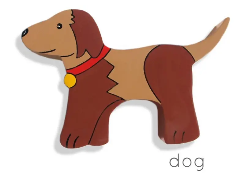 Alphabet Jigsaws 1X Farm Animal Magnet 2