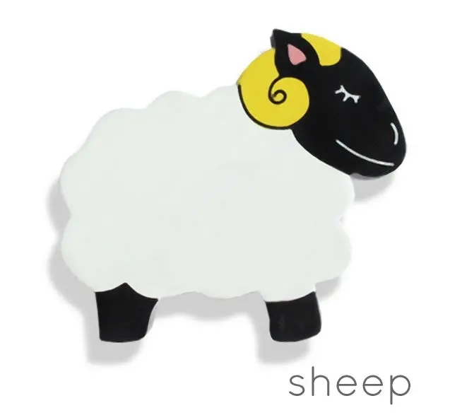 Alphabet Jigsaws 1X Farm Animal Magnet 6