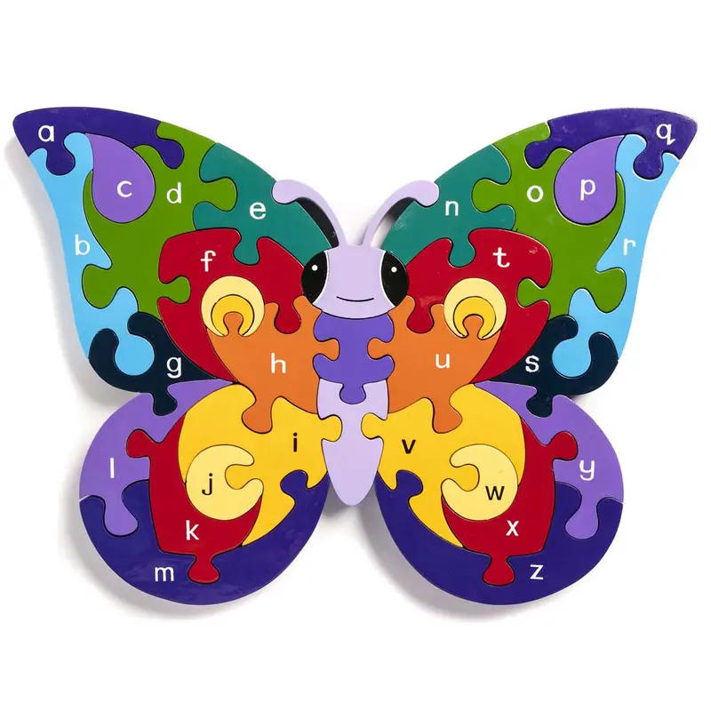 Alphabet Jigsaws Alphabet Butterfly 1