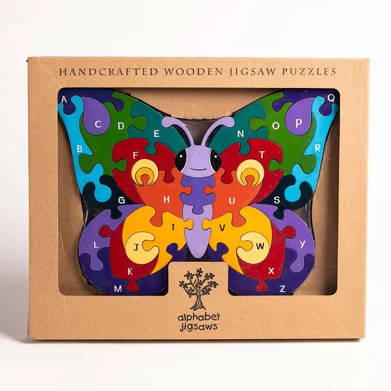 Alphabet Jigsaws Alphabet Butterfly 2