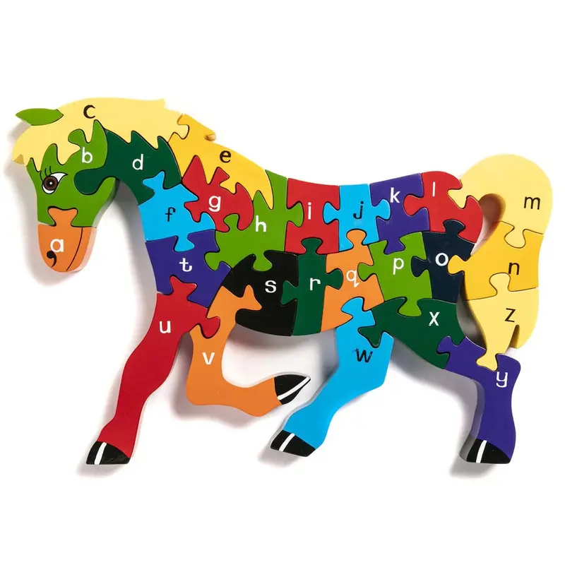 Alphabet Jigsaws Alphabet Horse 1