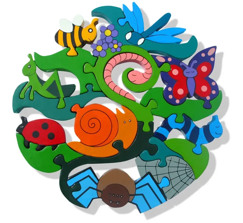 Alphabet Jigsaws Creepy Crawlies 1