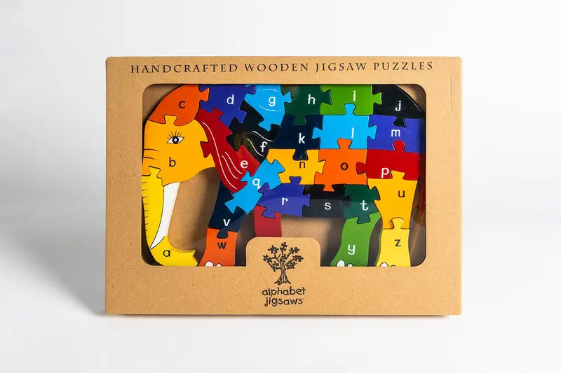 Alphabet Jigsaws Elephant Alphabet 2
