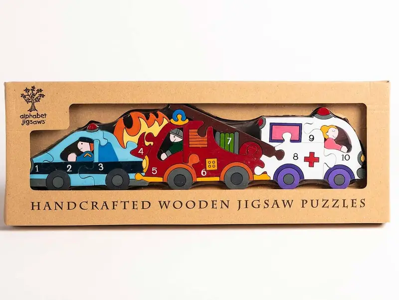 Alphabet Jigsaws Emergency Numbers 2