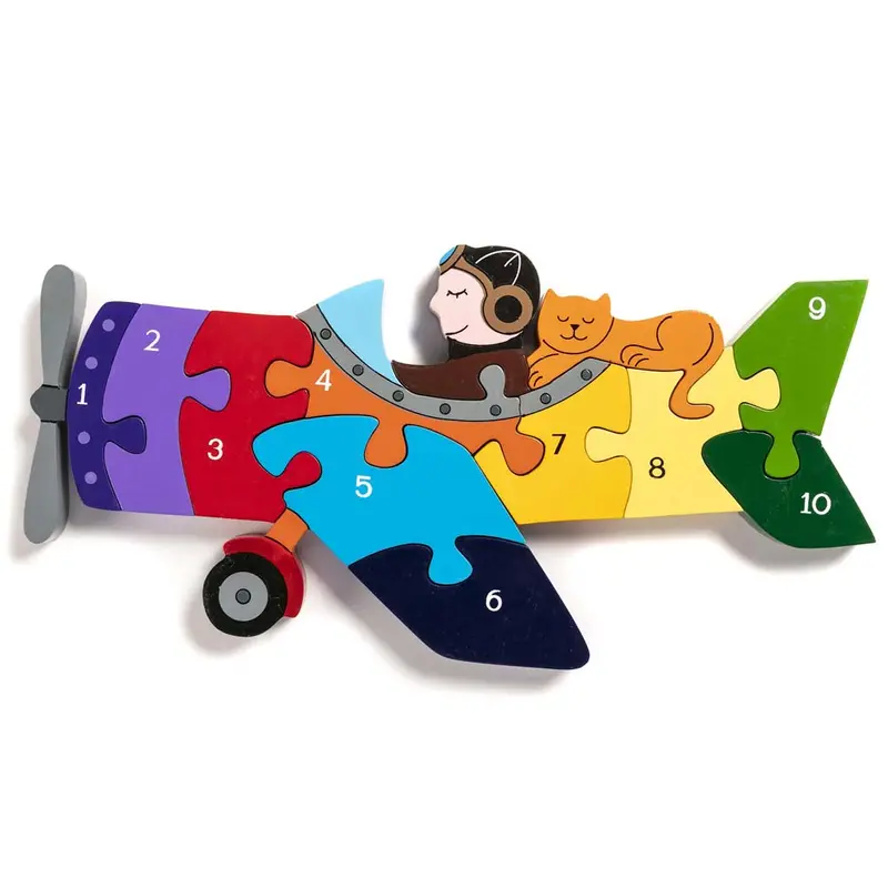 Alphabet Jigsaws Number Plane 1