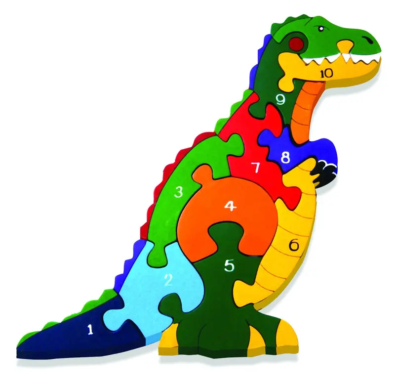 Alphabet Jigsaws T-Rex 1